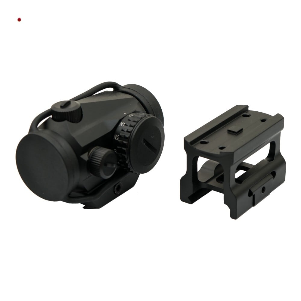 Red Dot 2 MOA con 12 livelli di intensità nero di JS-TACTICAL