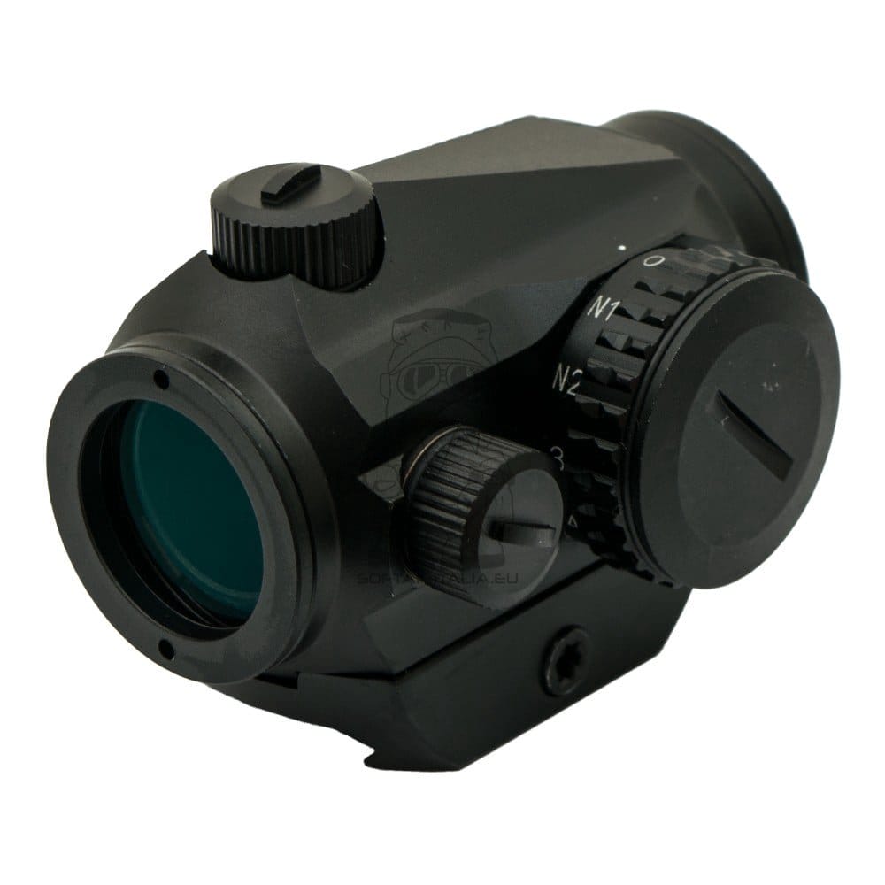 Red Dot 2 MOA con 12 livelli di intensità nero di JS-TACTICAL