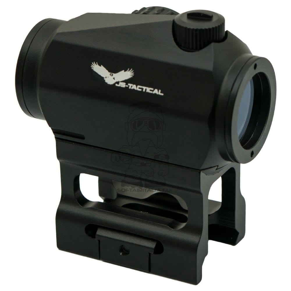 Red Dot 2 MOA con 12 livelli di intensità nero di JS-TACTICAL