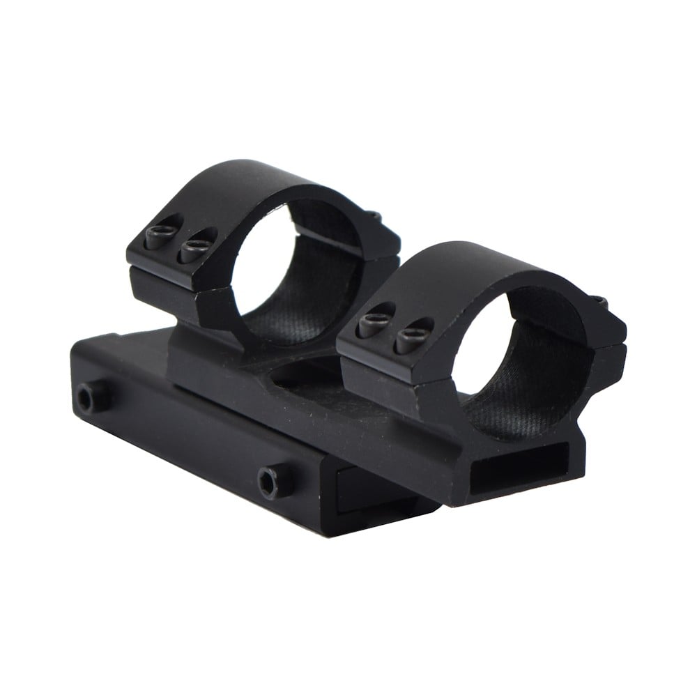 Attacco Ottica 1" con Offset 30mm per Slitte 11mm Nero di JS-TACTICAL
