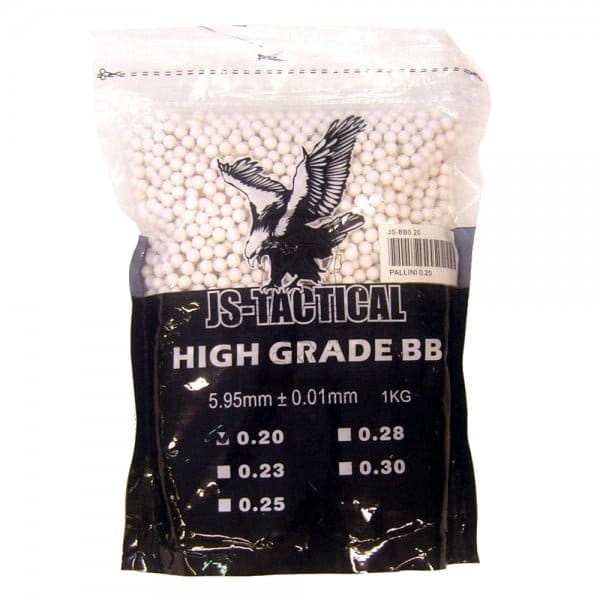 Pallini 0,20g Bianchi di JS-TACTICAL