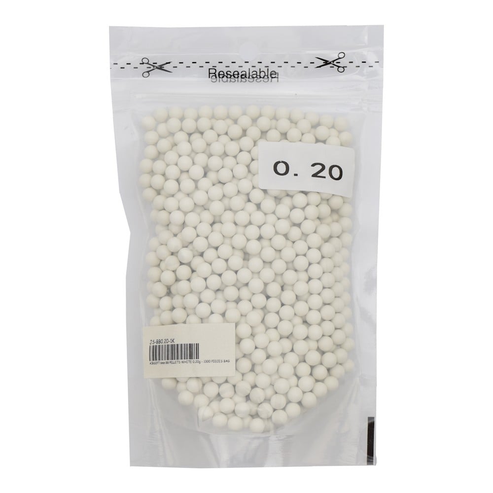 Pallini 0,20g bianchi da 1000 pezzi di JS-TACTICAL