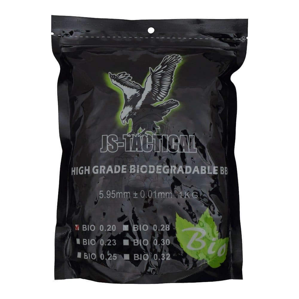 Pallini bio 0,20g bianchi di JS-TACTICAL