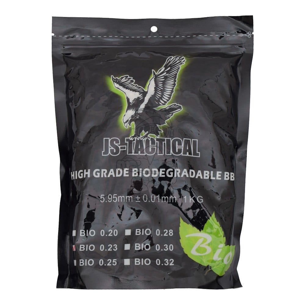 Pallini bio 0.23g verdi di JS-TACTICAL