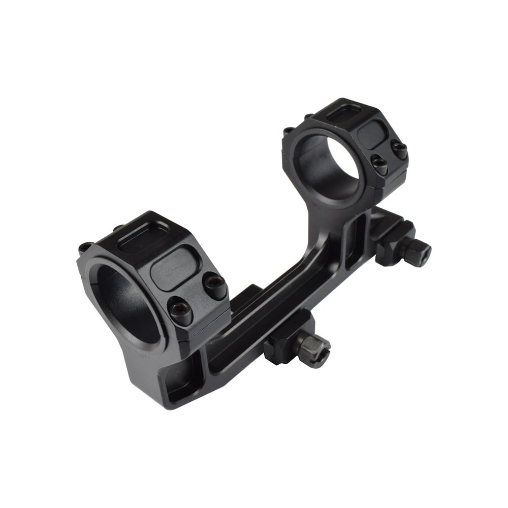 Anelli alti per ottica diametro 30mm/1" neri di JS-TACTICAL