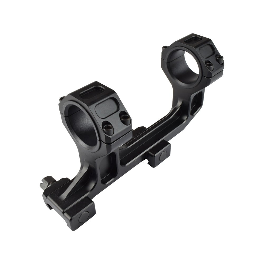 Anelli alti per ottica diametro 30mm/1" neri di JS-TACTICAL
