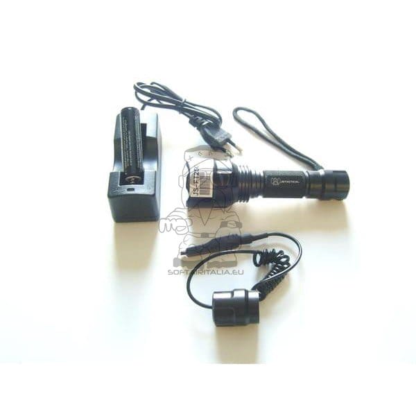 Torcia LED 250 Lumen in metallo di JS-TACTICAL