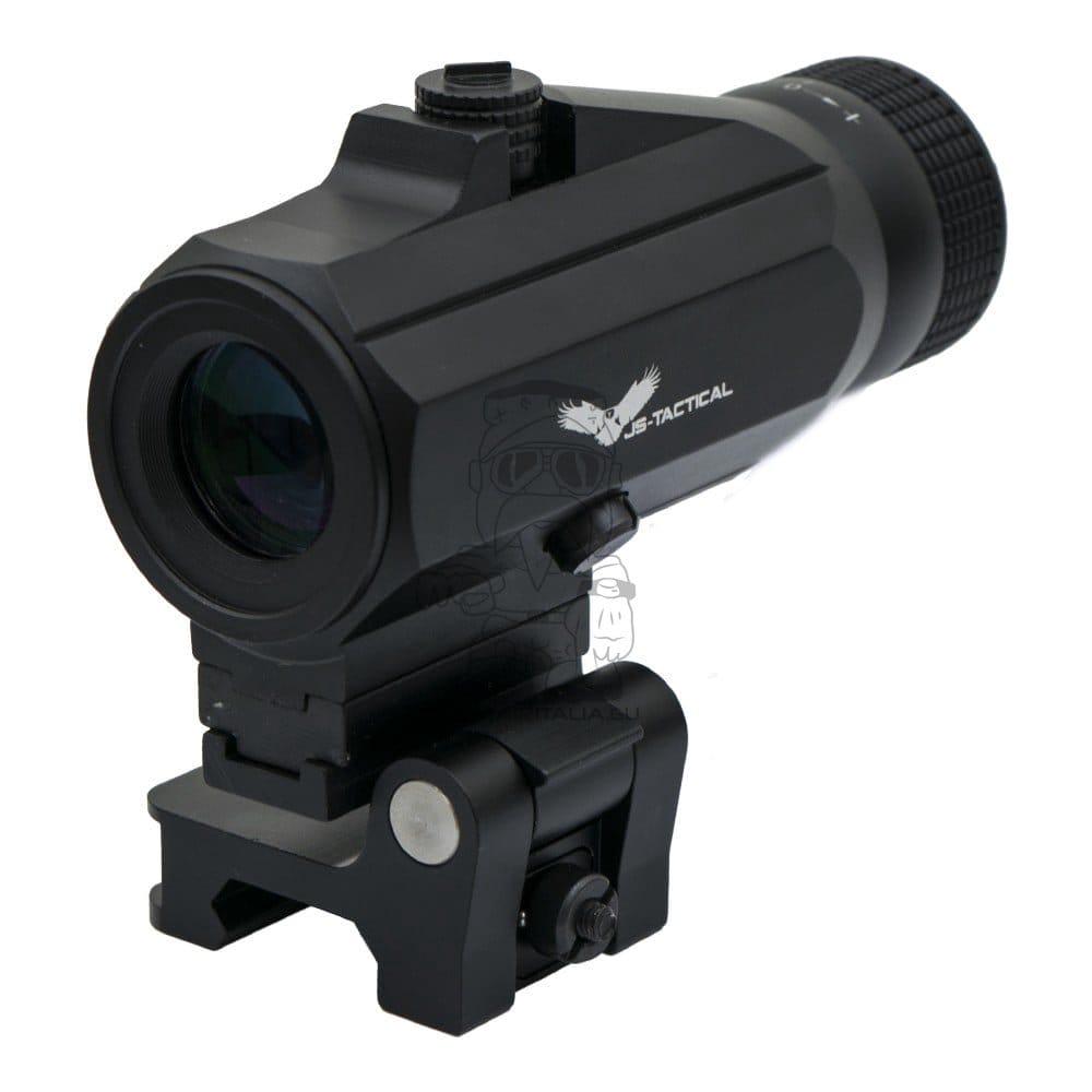 Magnifier 3X con Flip Mount nero di JS-TACTICAL