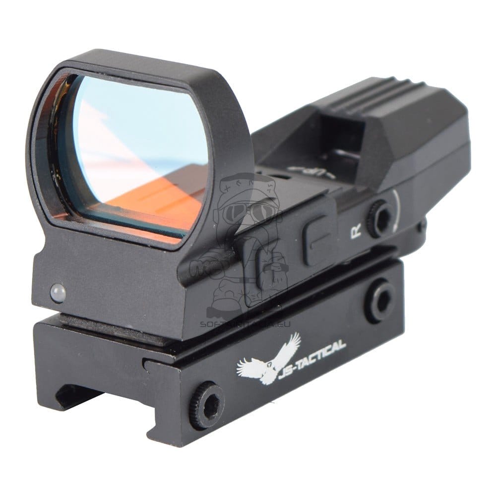 Red Dot Multi-Reticolo Nero di JS-TACTICAL