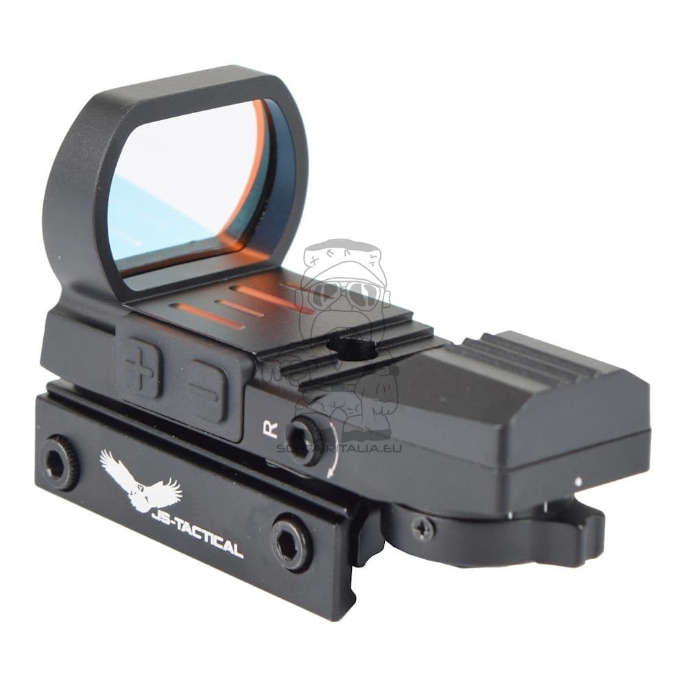 Red Dot Multi-Reticolo Nero di JS-TACTICAL