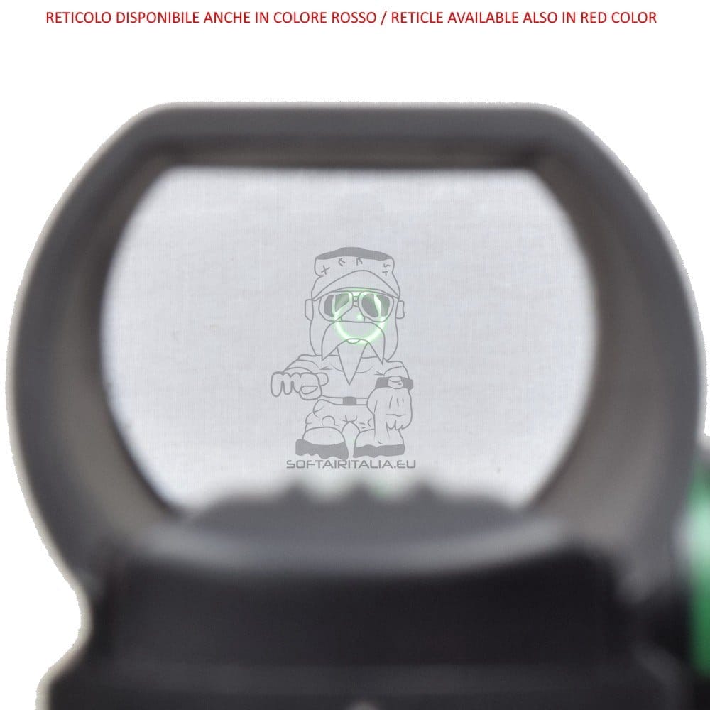 Red dot reflex nero di JS-TACTICAL