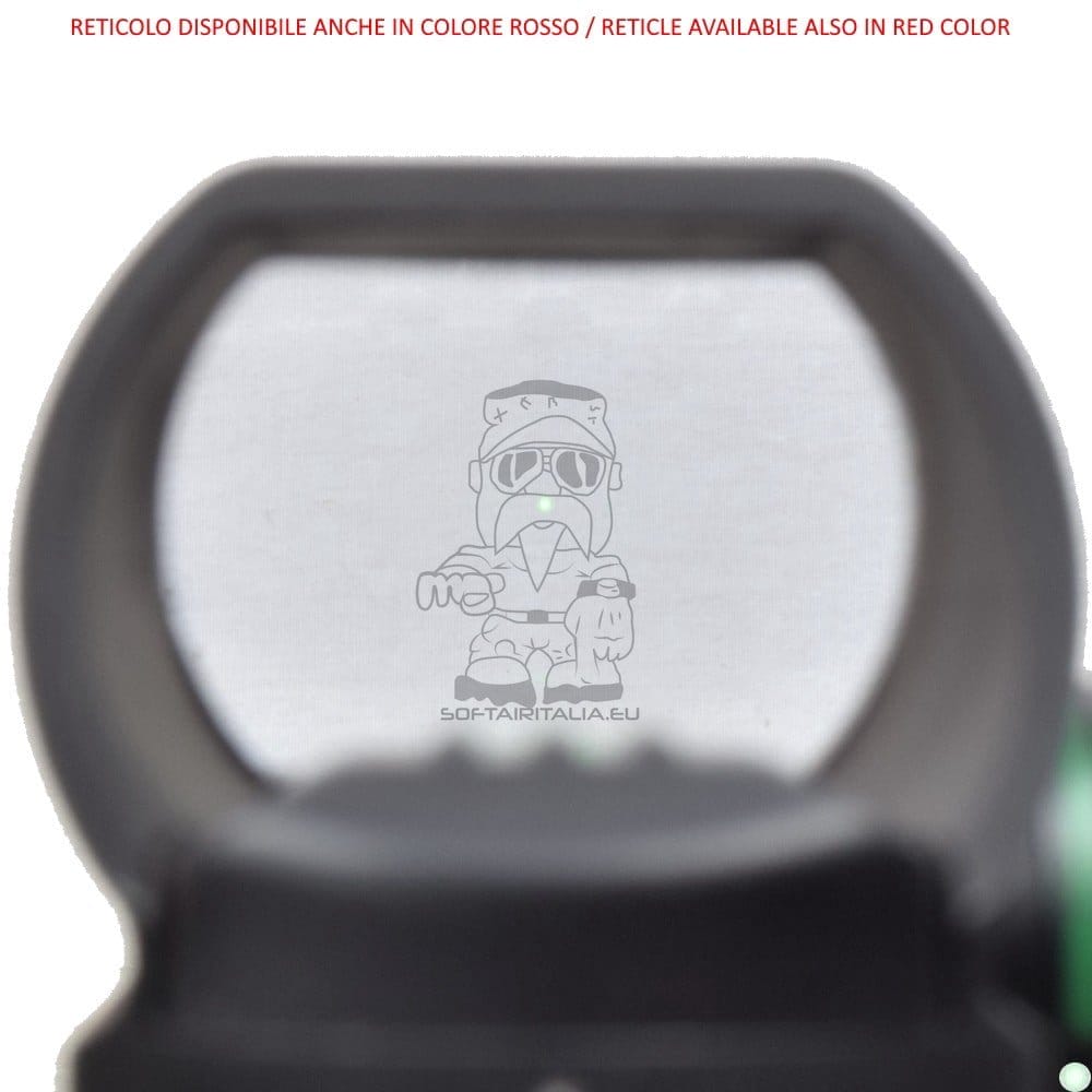 Red dot reflex nero di JS-TACTICAL