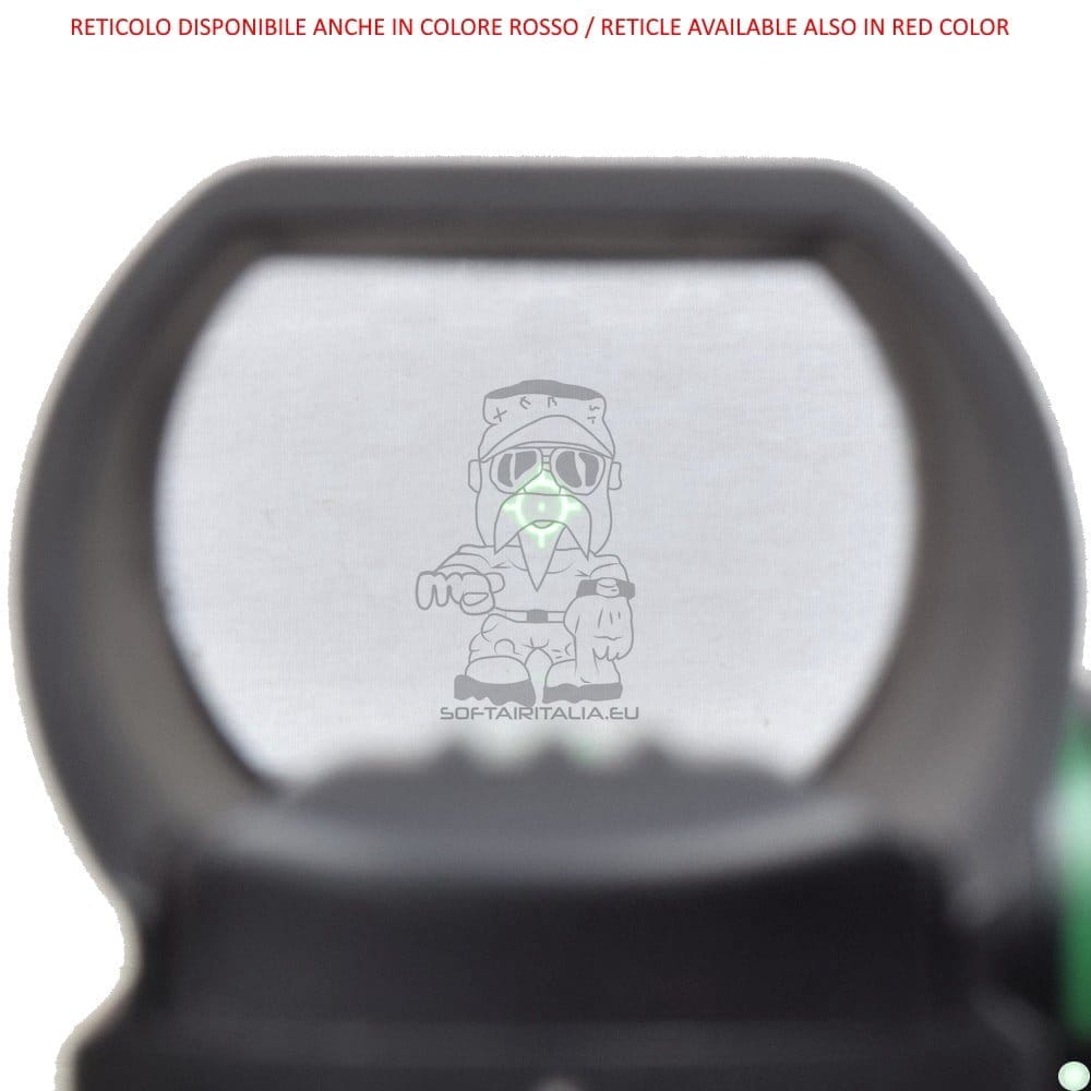 Red dot reflex nero di JS-TACTICAL