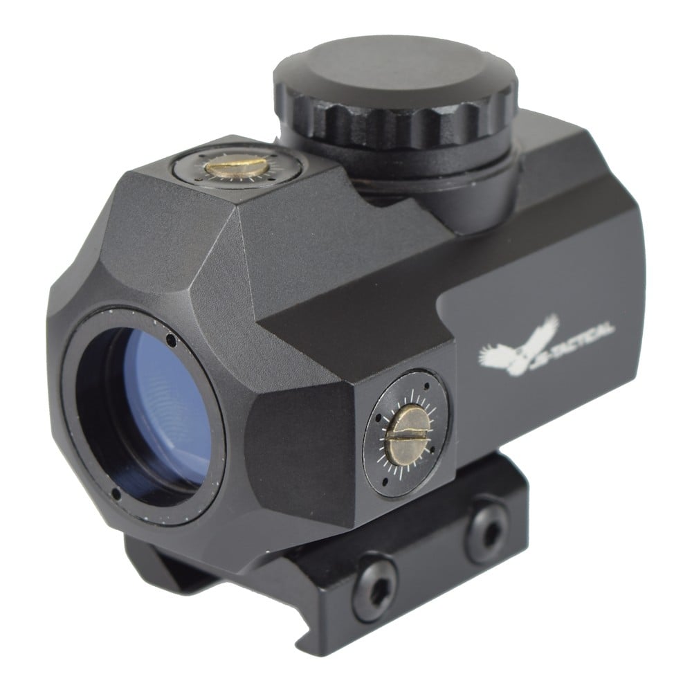 Red dot nero 30mm per softair di JS-TACTICAL