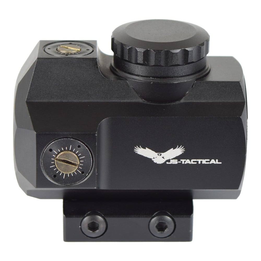 Red dot nero 30mm per softair di JS-TACTICAL