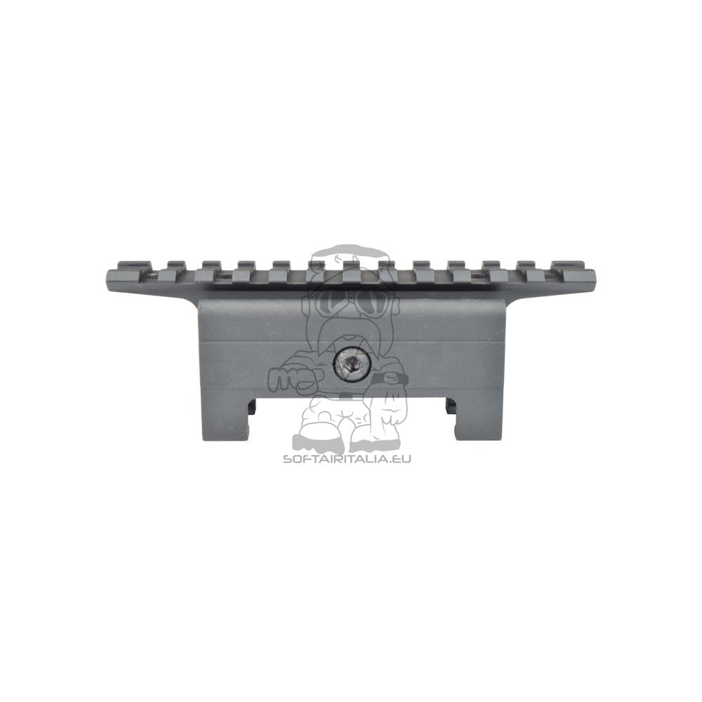 Doppia Slitta 20mm con Attacco MP5 Nera di JS-TACTICAL