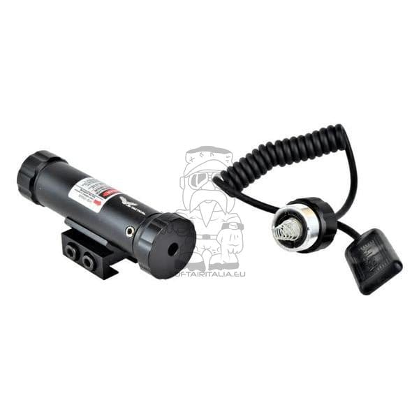 Laser rosso full-metal per slitte Weaver di JS-TACTICAL