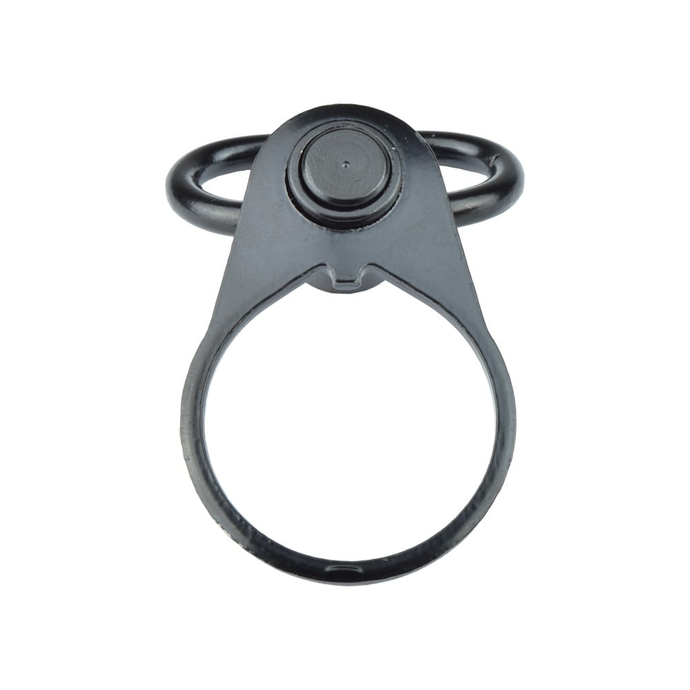 End Plate con Gancio Cinghia QD per M4 nero di JS-TACTICAL
