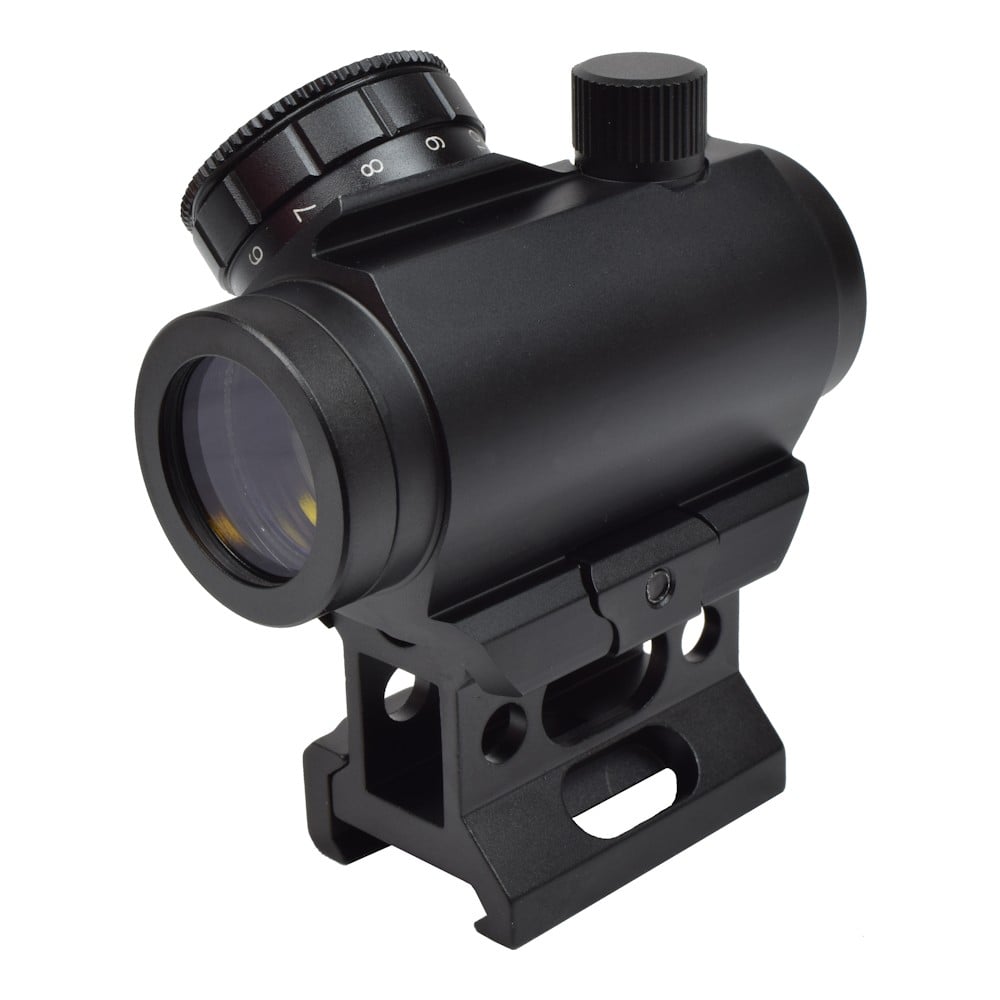 Red Dot Sight con rialzo da 1 pollice nero di JS-TACTICAL