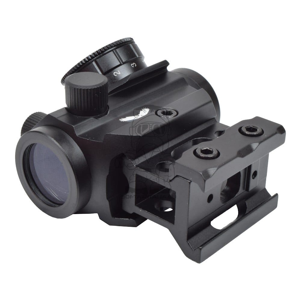 Red Dot Sight con rialzo da 1 pollice nero di JS-TACTICAL