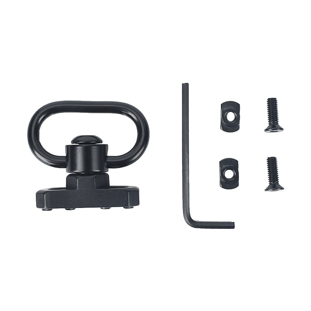Gancio cinghia QD in metallo per M-Lok nero