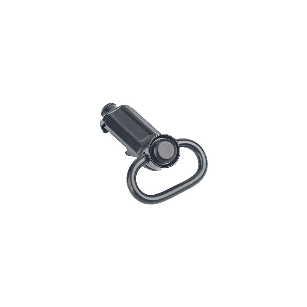 Gancio cinghia QD in metallo per slitte 20mm nero