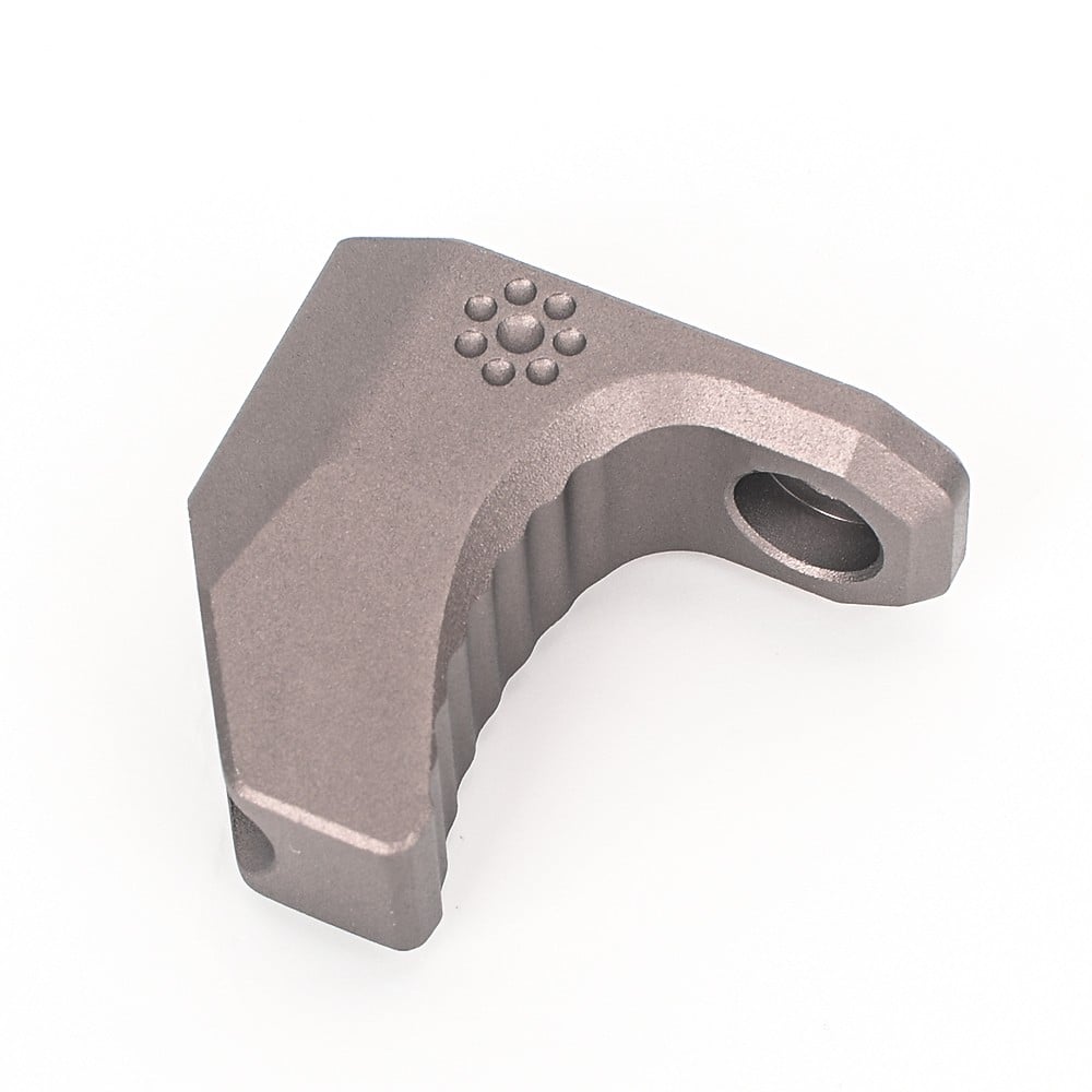 Hand Stop in metallo per M-Lok/Keymod Dark Earth