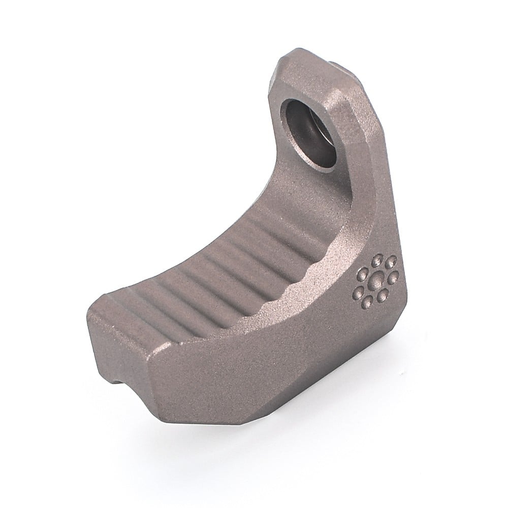 Hand Stop in metallo per M-Lok/Keymod Dark Earth