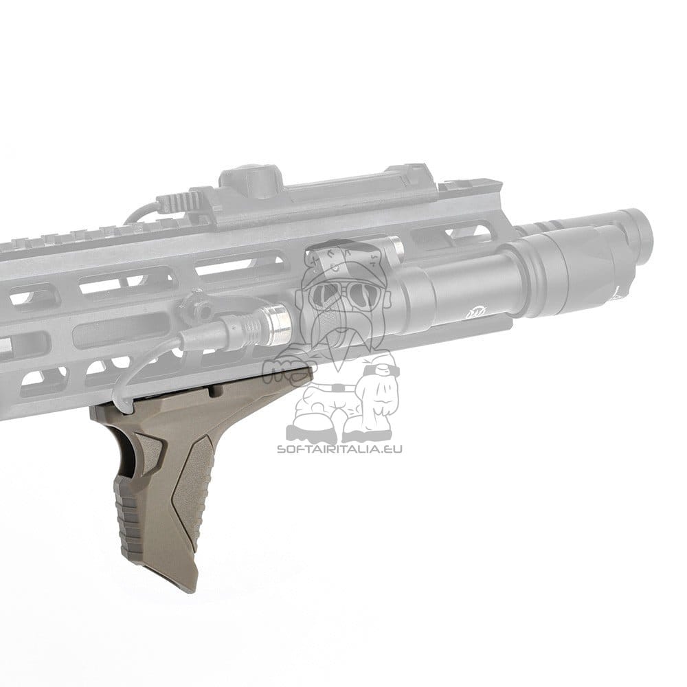 Mp Link Angled Hand Stop per sistemi M-Lok/Keymod Dark Earth
