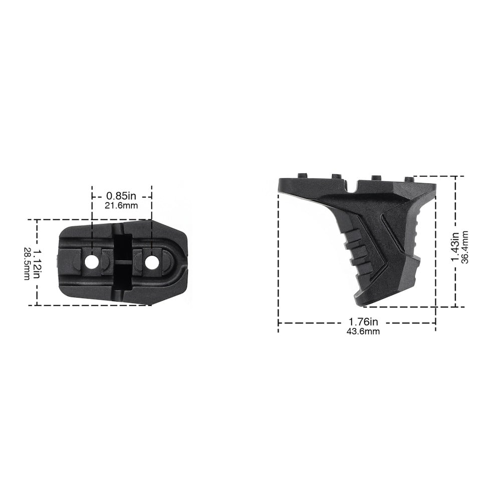 Hand Stop MP per sistemi M-LOK nero