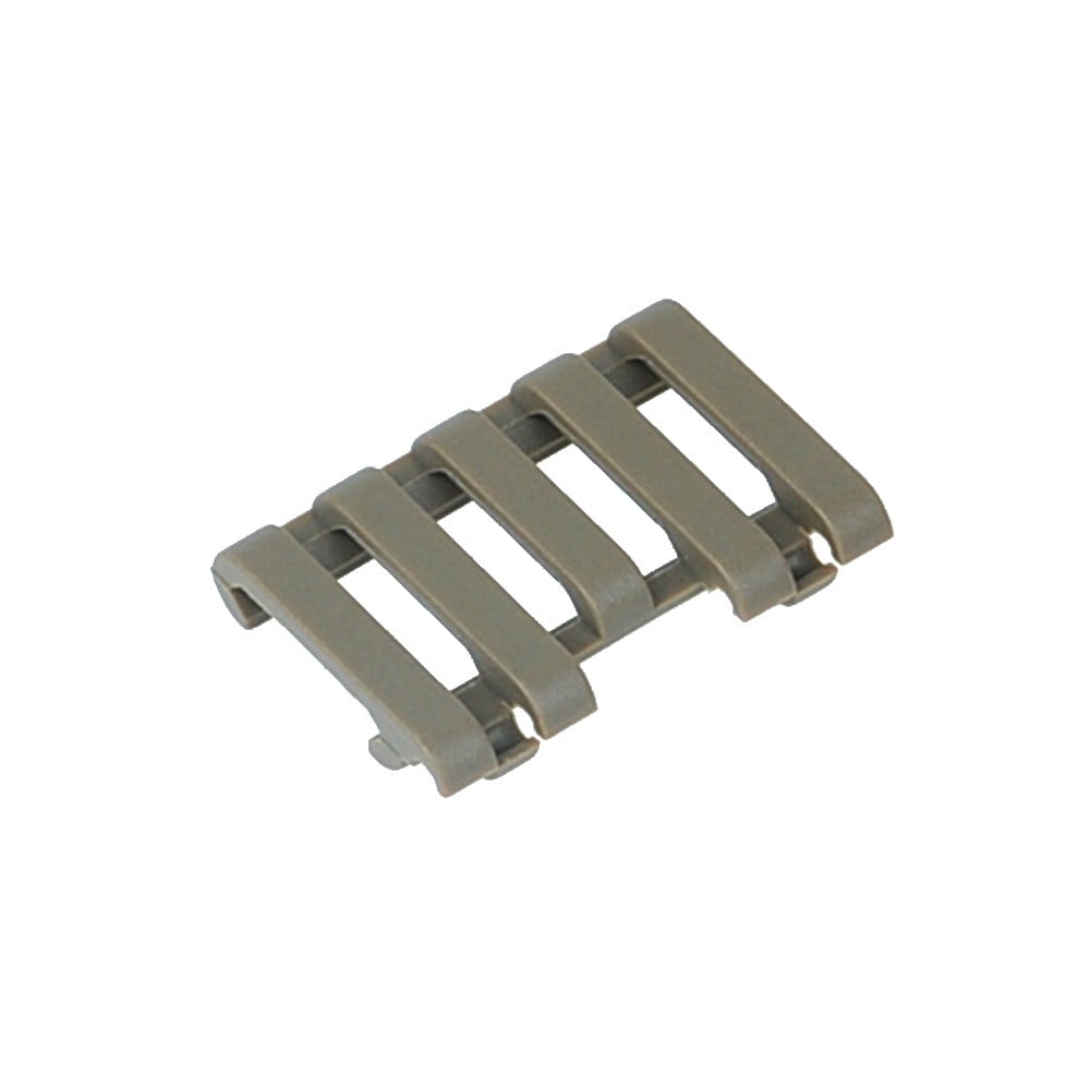 Copri slitta MP 5 slot con passanti per filo dark earth