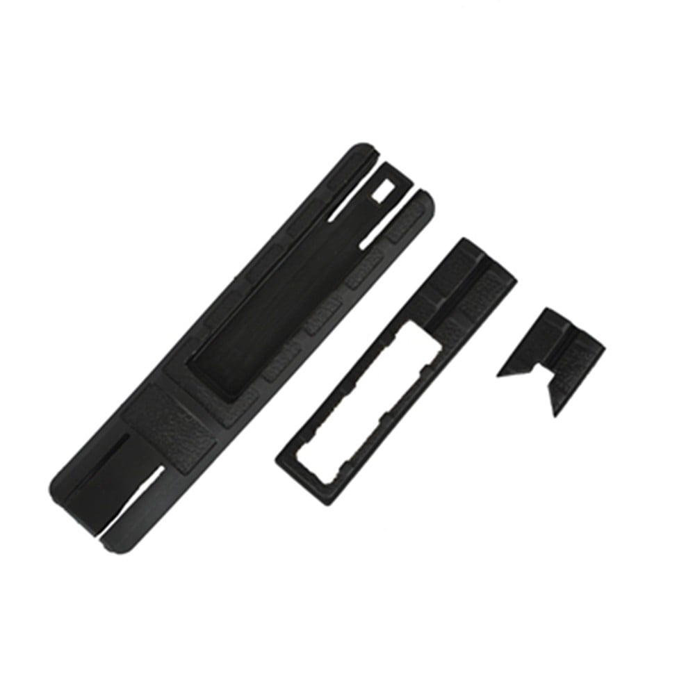Copri slitta MP 20mm con porta controllo remoto nero