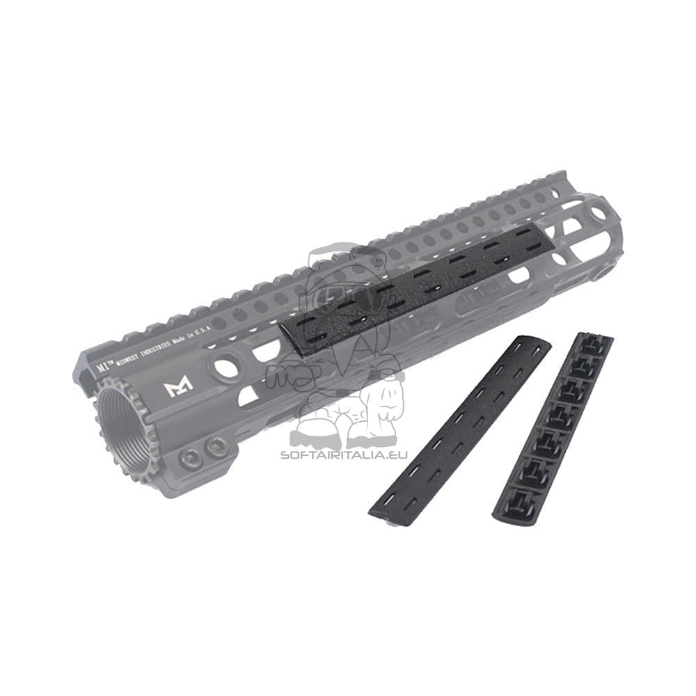 MP Rail Panel per M-Lok, set 5 pezzi neri
