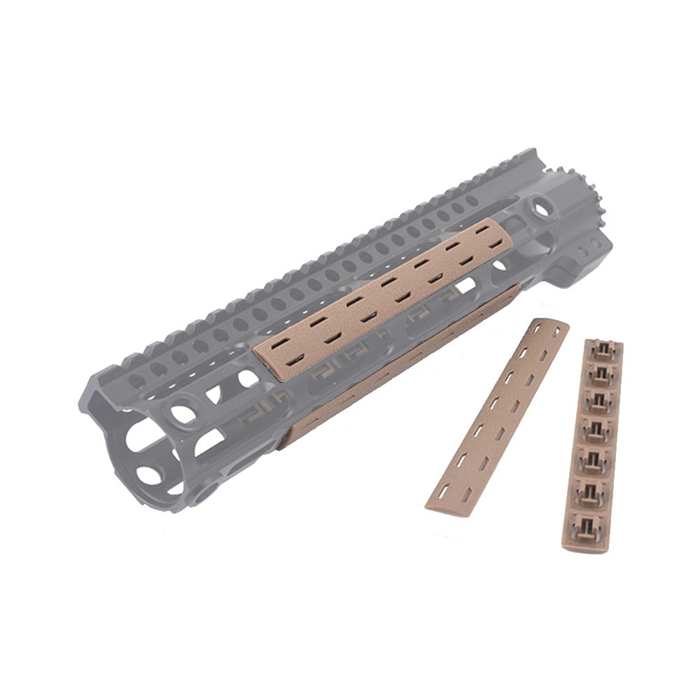 Mp Rail Panel per M-LOK, set 5 pezzi Dark Earth