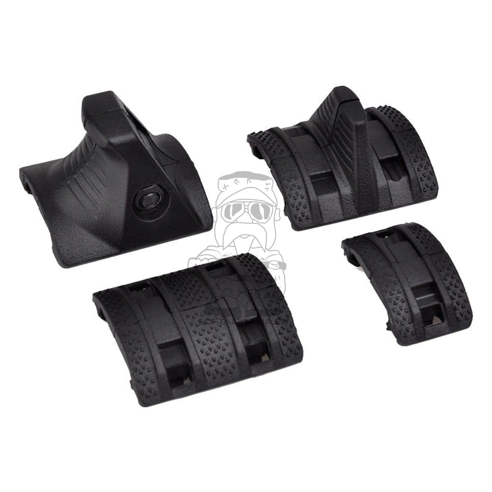 Mp Kit hand stop per slitte 20mm nero