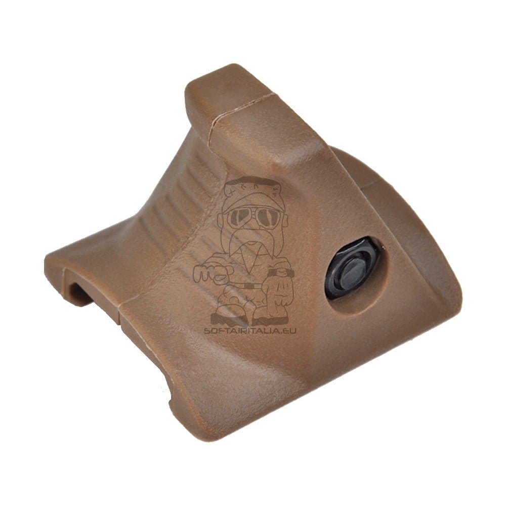 Mp Kit Hand Stop modulabile per slitte 20mm Dark Earth