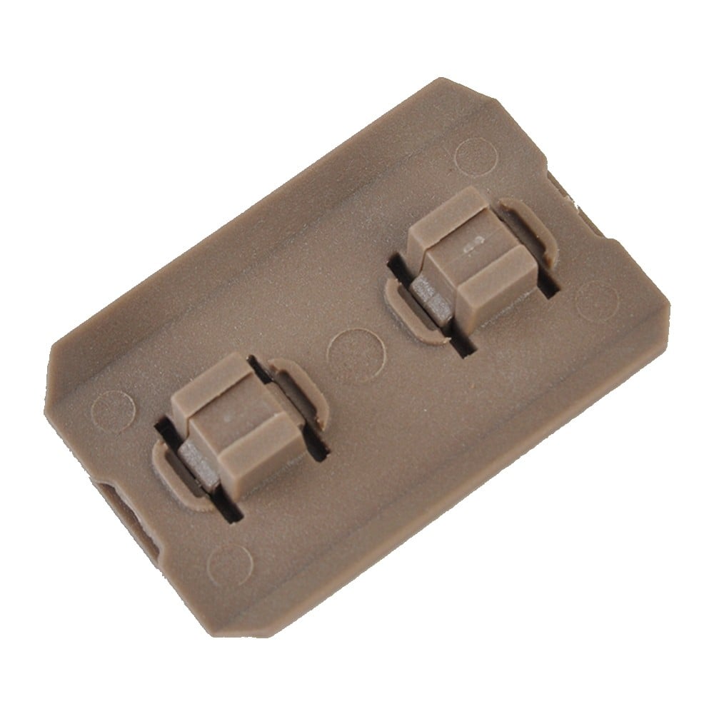 Set 12 Copri Slitta Tipo 2 M-LOK Dark Earth