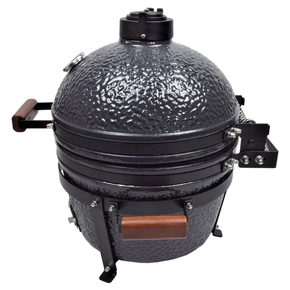 Kamado Rhino S Grigio per cottura esterna