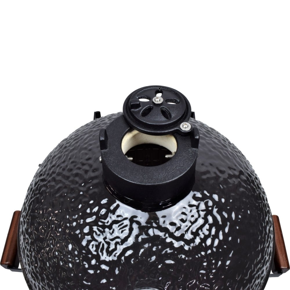 Kamado Rhino S Grigio per cottura esterna