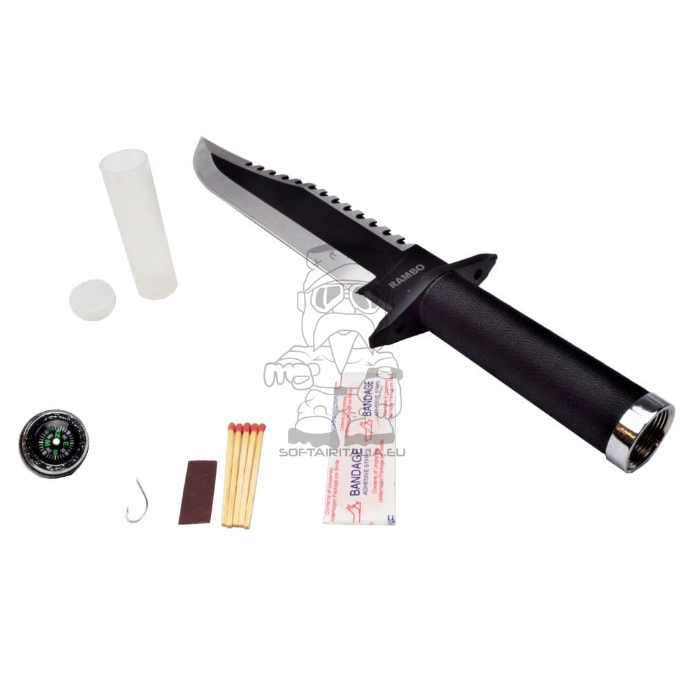 Coltello da caccia e sopravvivenza Rambo II