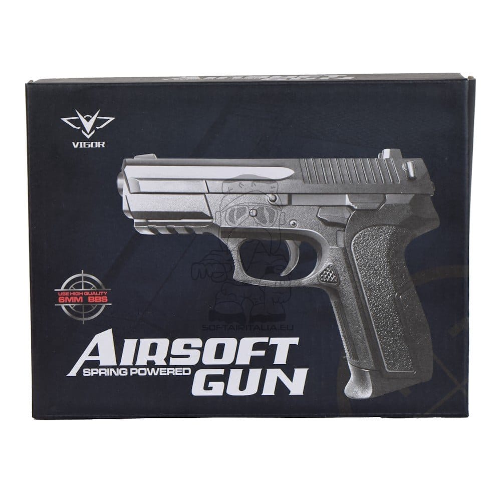 Pistola a molla Vigor S Series nera
