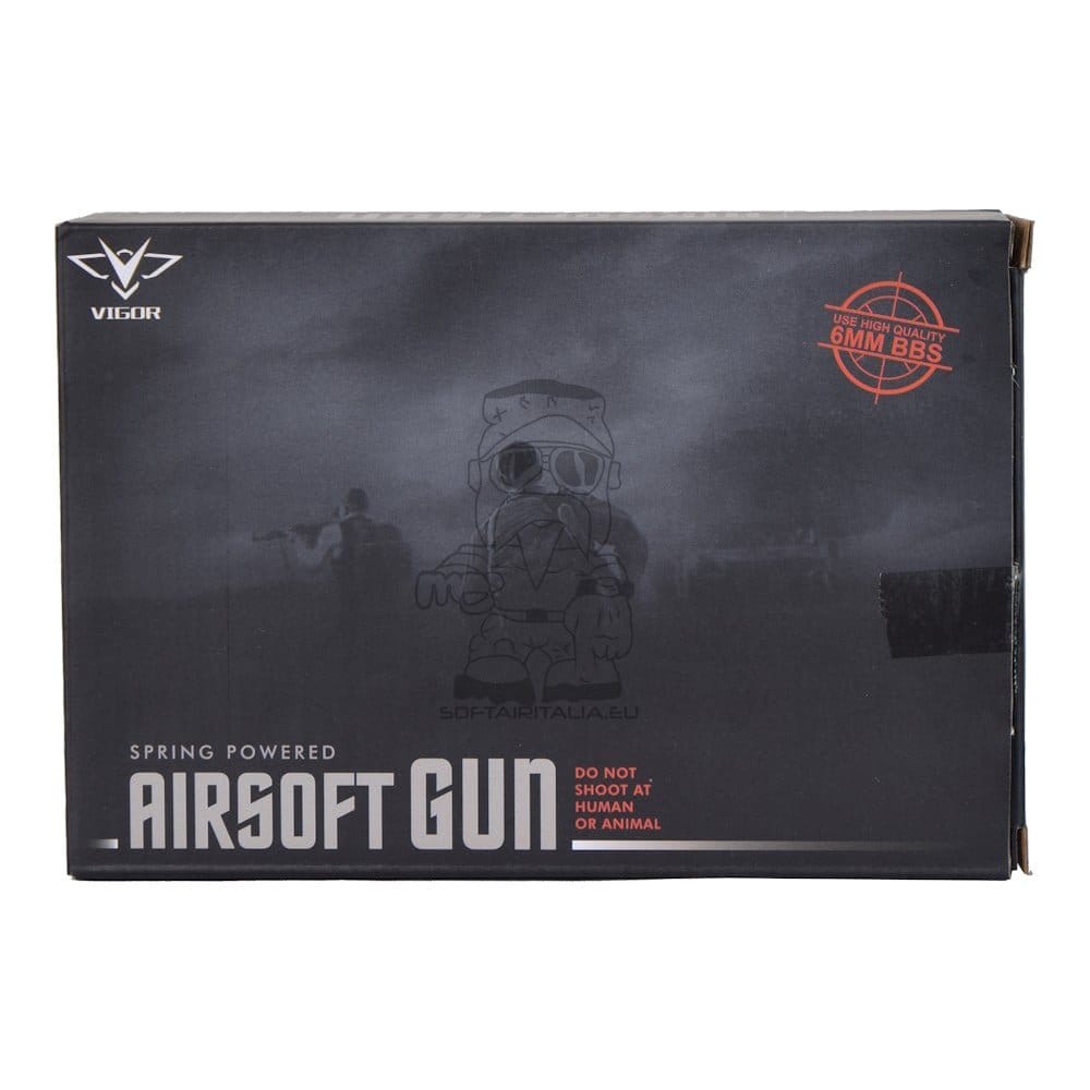 Pistola a molla Vigor S Series nera