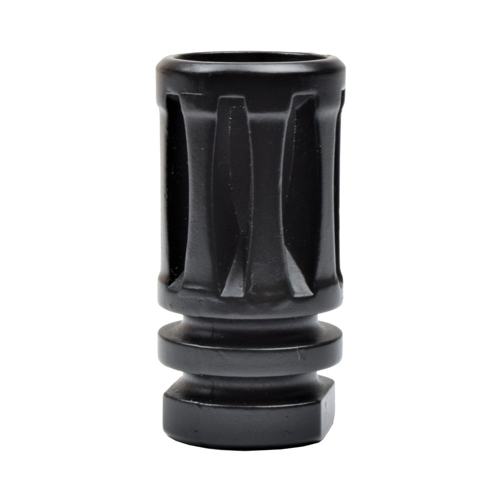 Spegnifiamma in metallo con filetto 14mm orario, nero