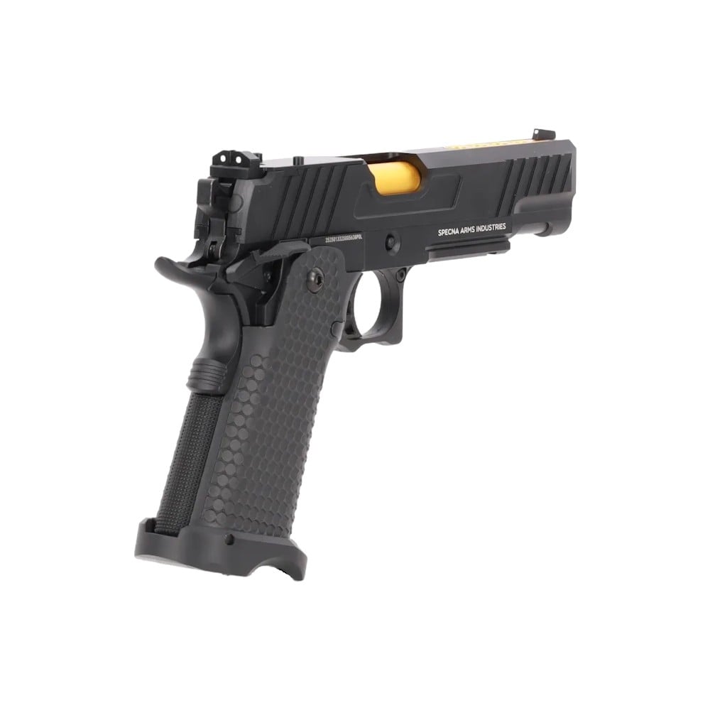 Pistola a gas Sa-VGP19 Vapor Optics Ready Black-Gold di SPECNA ARMS
