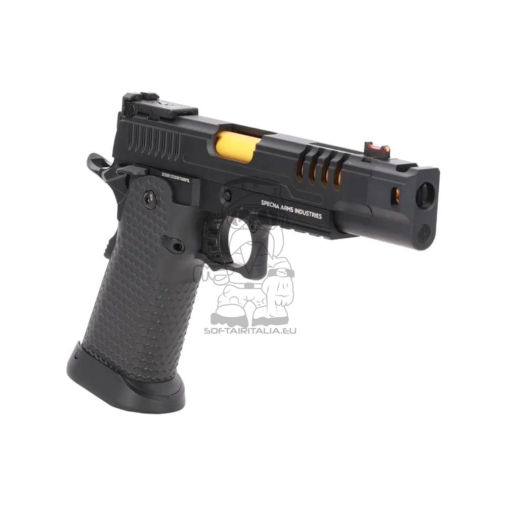 Pistola a gas SA-VGP23 Vapor nera e oro di SPECNA ARMS