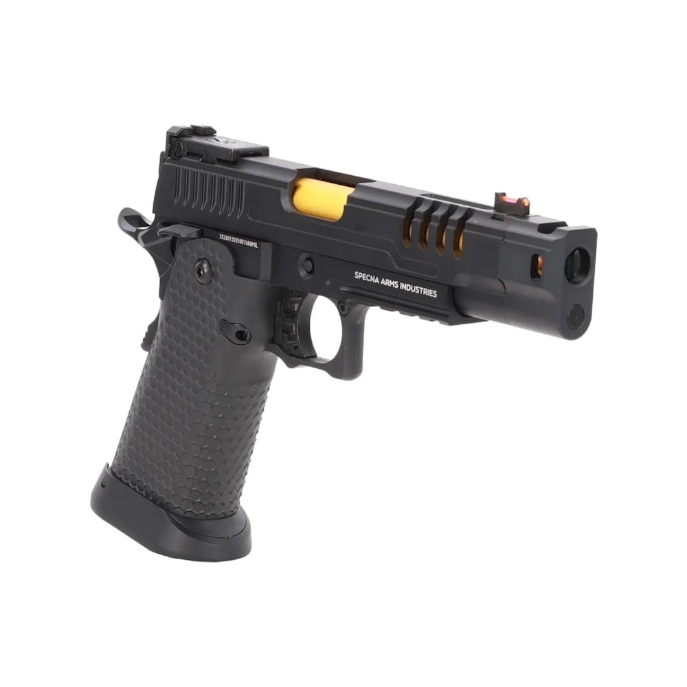Pistola a gas SA-VGP23 Vapor nera e oro di SPECNA ARMS