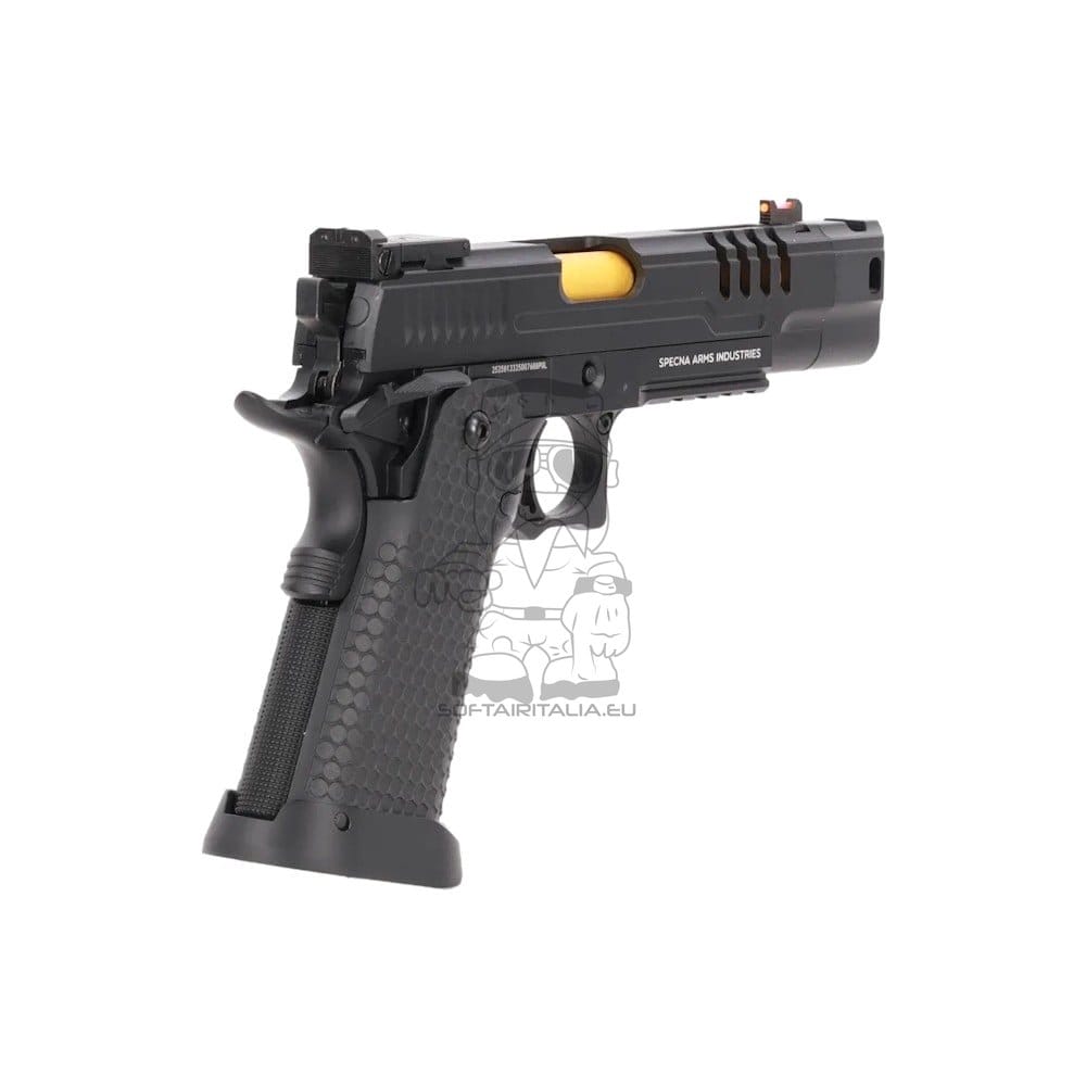 Pistola a gas SA-VGP23 Vapor nera e oro di SPECNA ARMS