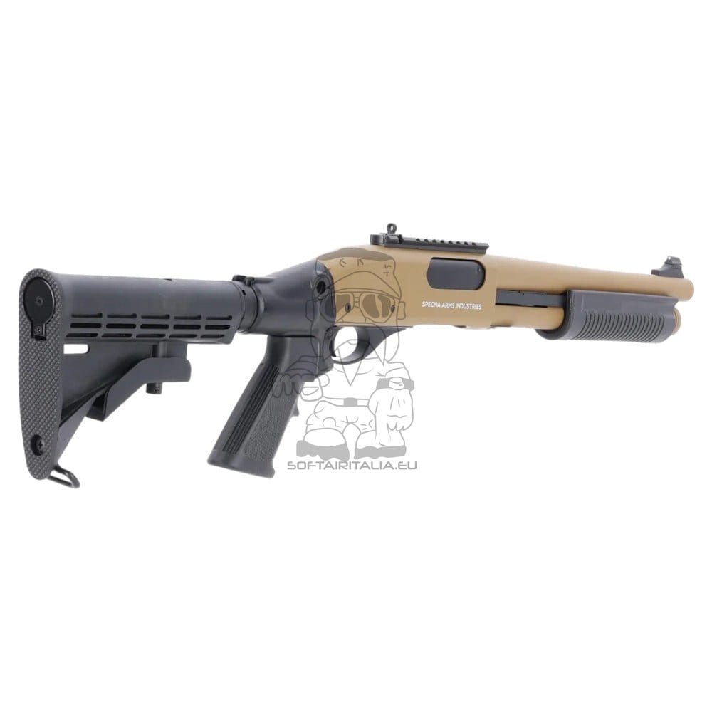 Fucile a pompa a gas Sa-Vgs6 Vapor Half-Tan di SPECNA ARMS
