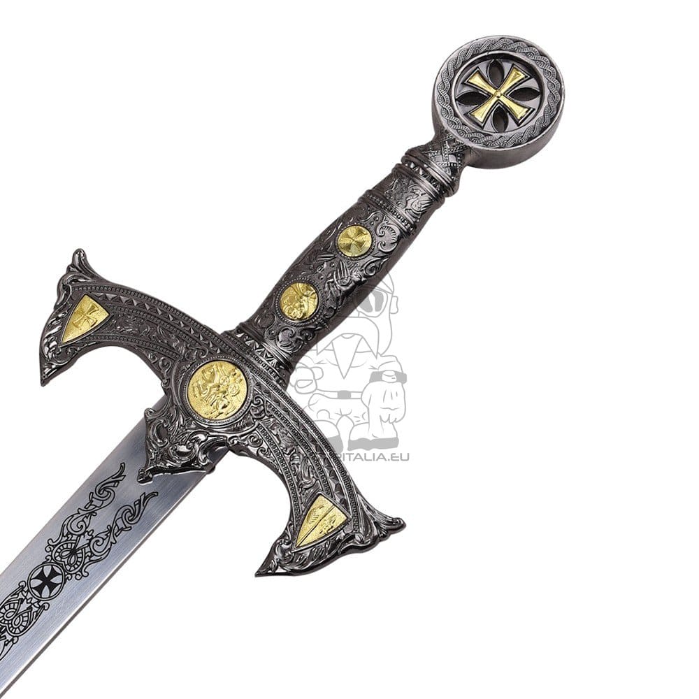 Spada templare ornamentale