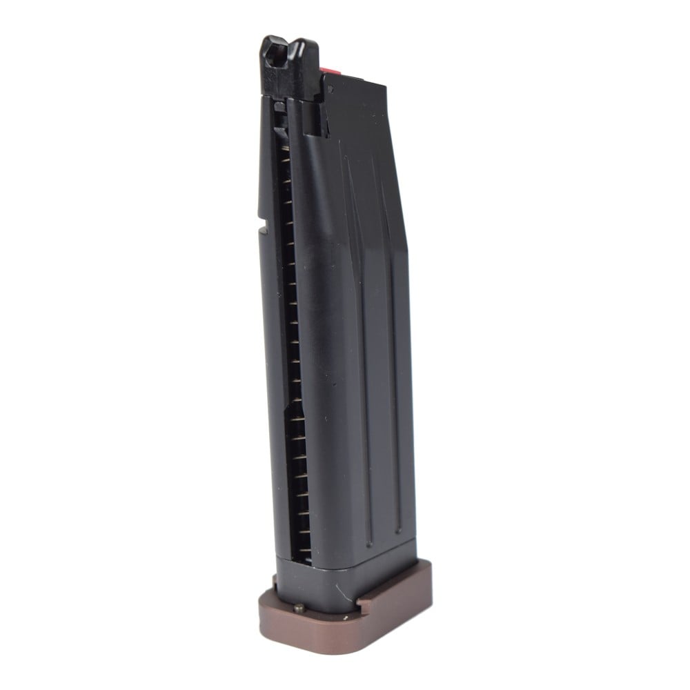 Caricatore a gas 30 colpi per TTI Sand Viper nero/oro rosa